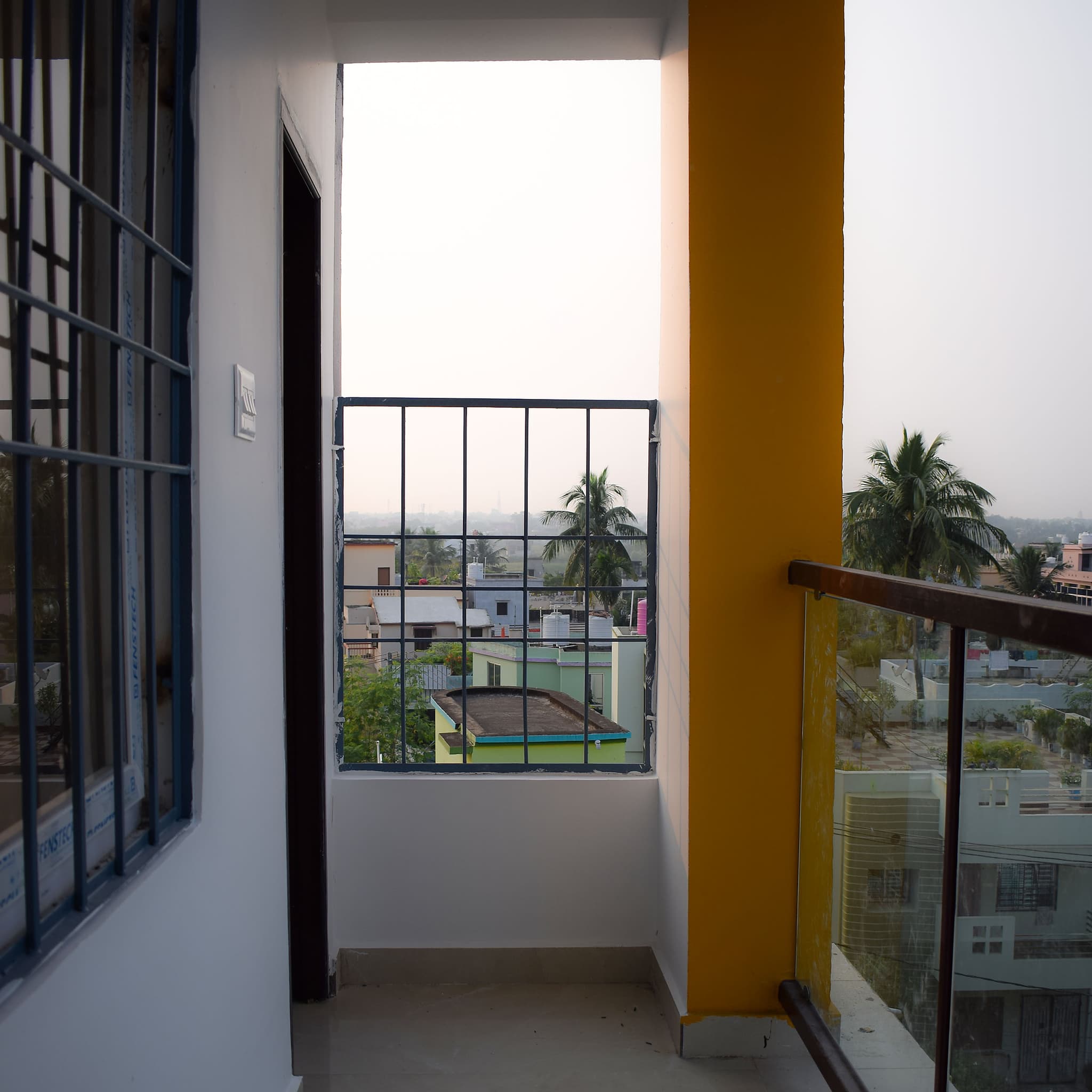 Modern residential development render